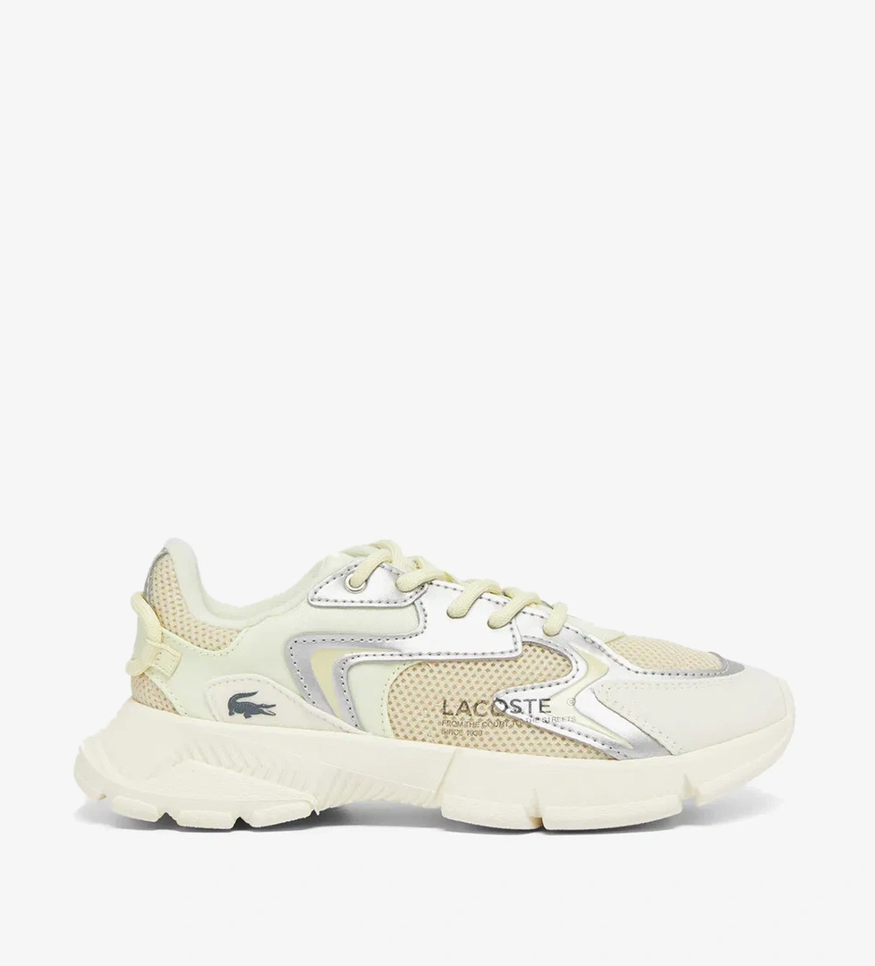 Lacoste L003 Neo Çocuk Bej Sneaker - Görsel 1