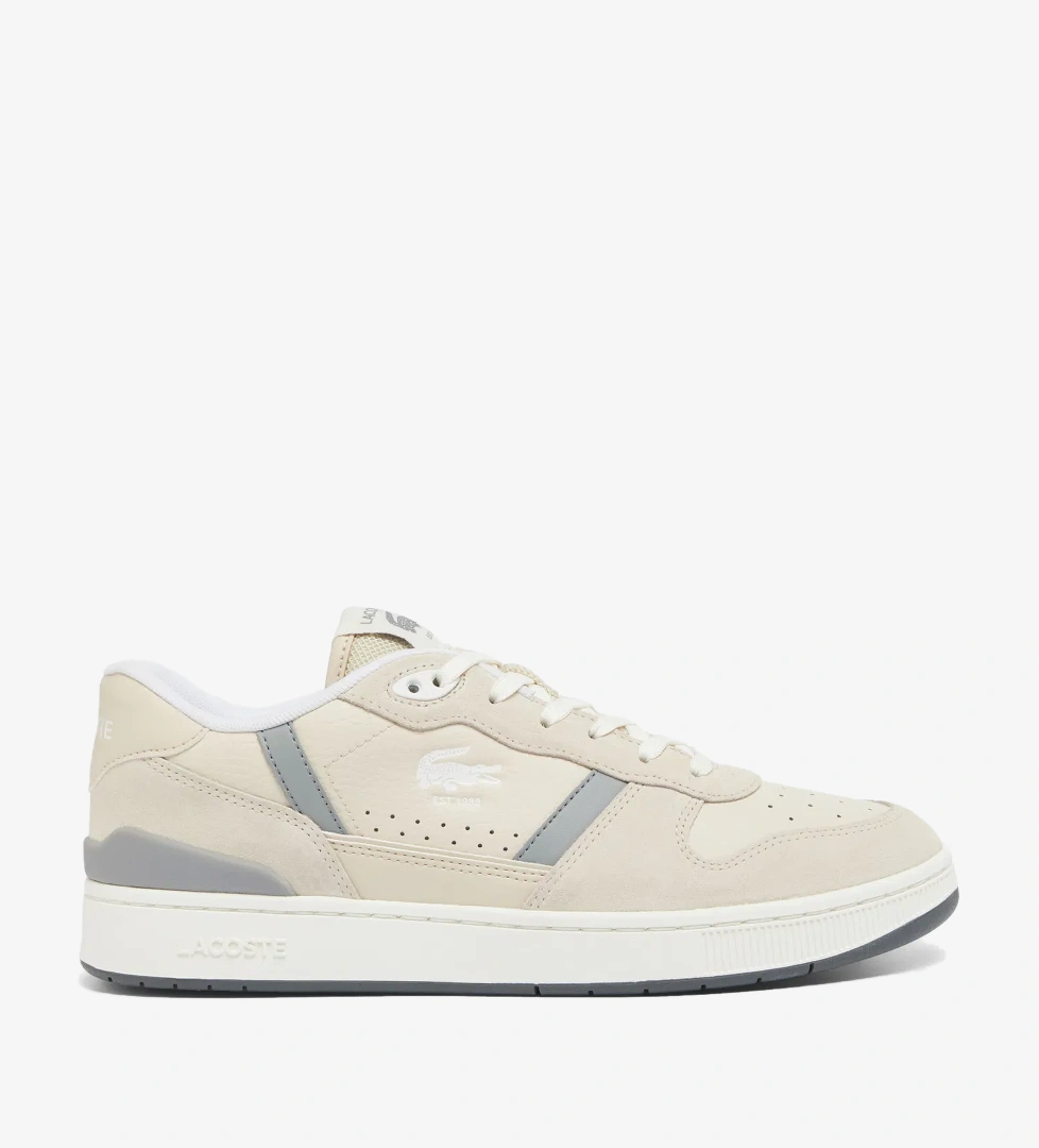 Lacoste T-Clip Erkek Bej Sneaker - Görsel 1