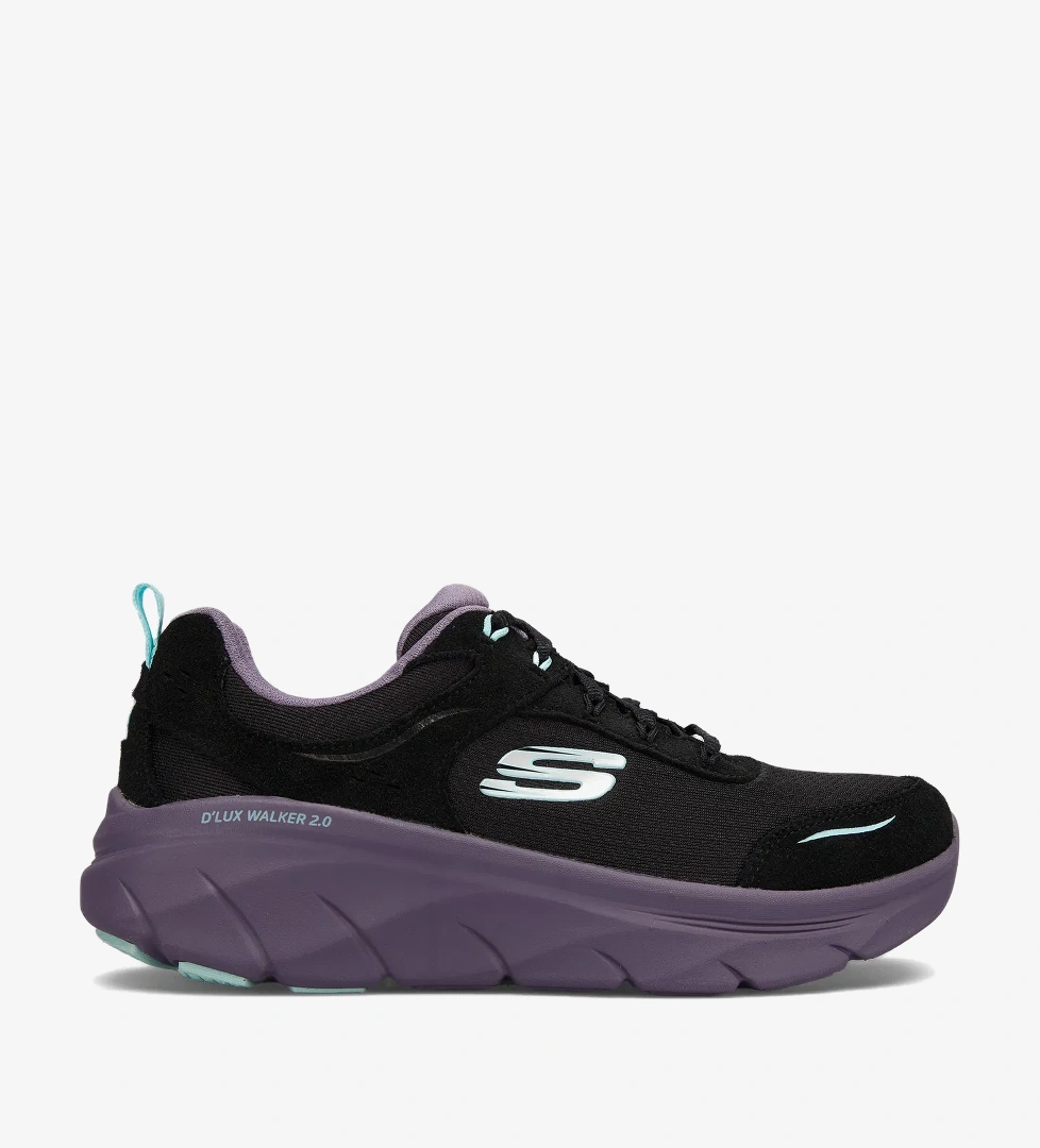 Skechers D'Lux Walker 2.0 Autumn Sun Kadın Siyah Spor Ayakkabı - Görsel 1