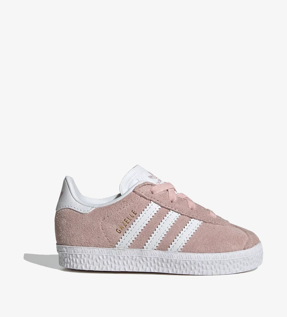 adidas Gazelle Comfort Closure Elastik Bağcıklı Bebek Pembe Spor Ayakkabı - Görsel 1