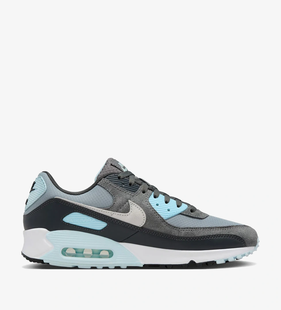 Nike Nike Air Max 90 Erkek Gri Spor Ayakkabı Sneaker | FashFed Gri - 1. görsel