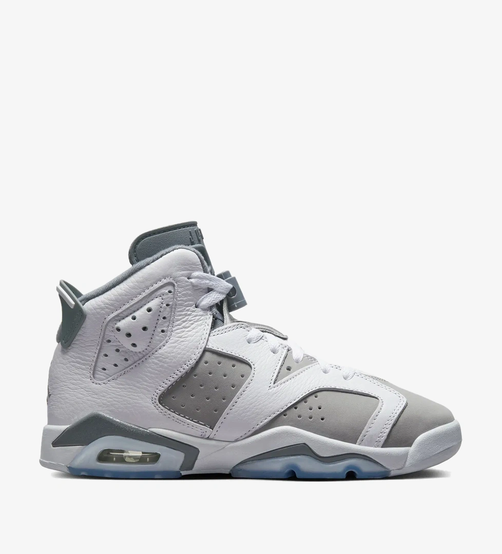 Jordan Jordan Air 6 Retro Genç Çocuk Beyaz Spor Ayakkabı model görseli