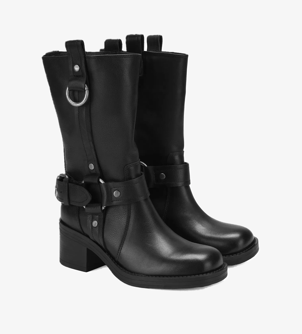 Kadın Deri Kovboy Çizme - Görsel 1