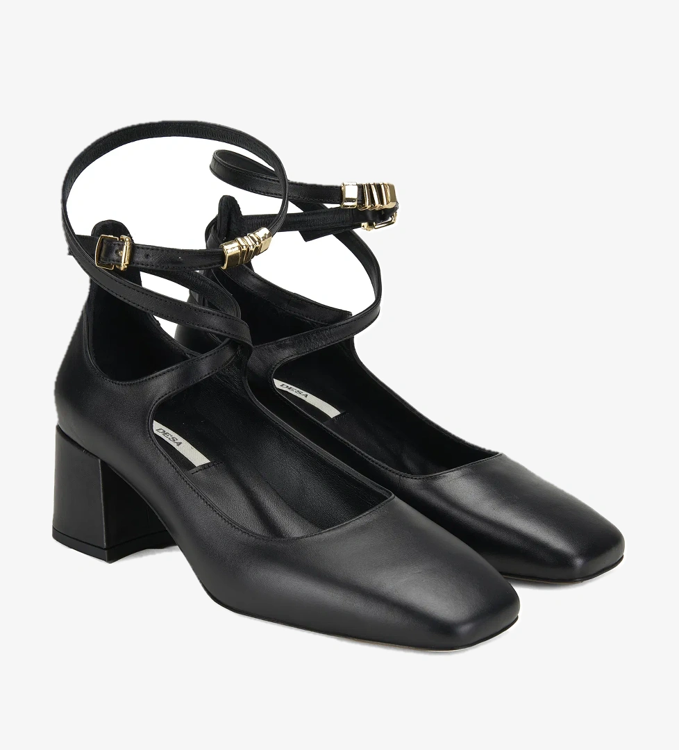 Desa Kadın Siyah Klasik Ayakkabı model görseli