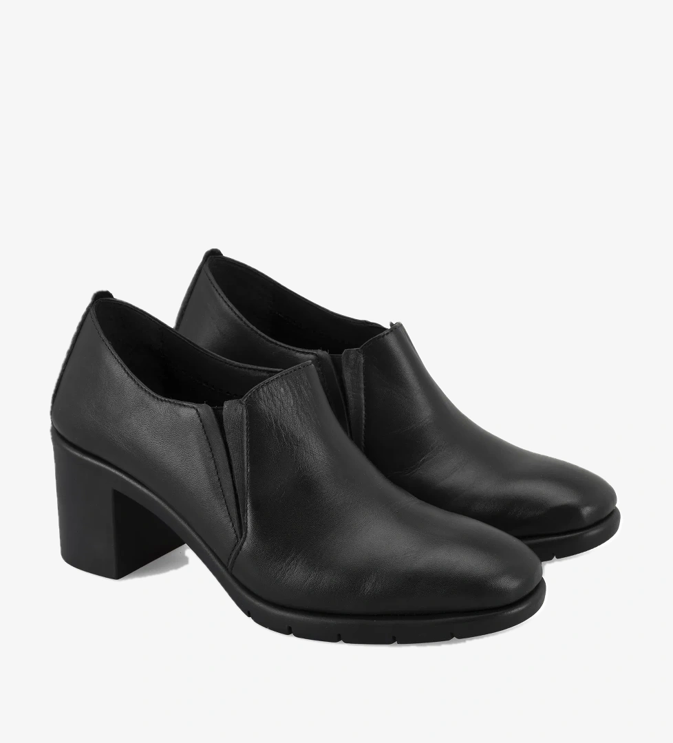 Aerocomfort Kadın Siyah DesaComfort Topuklu Deri Günlük Ayakkabı model görseli