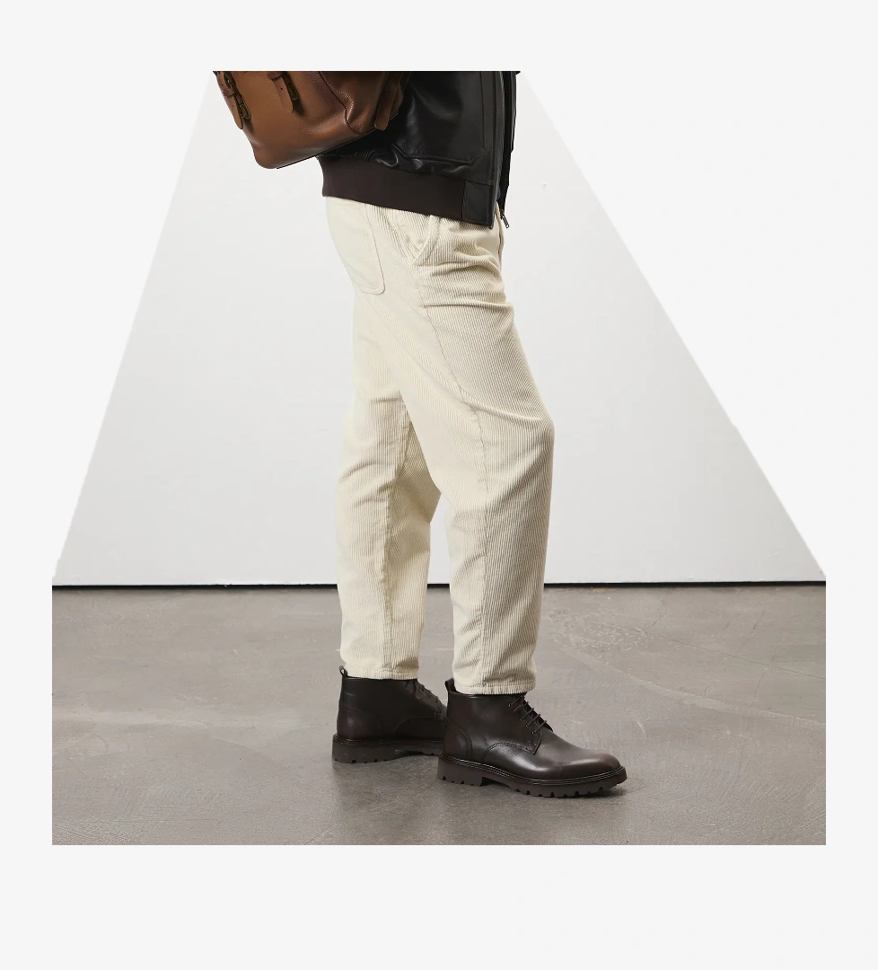 Merga Kahve Erkek Deri Bot - Görsel 1