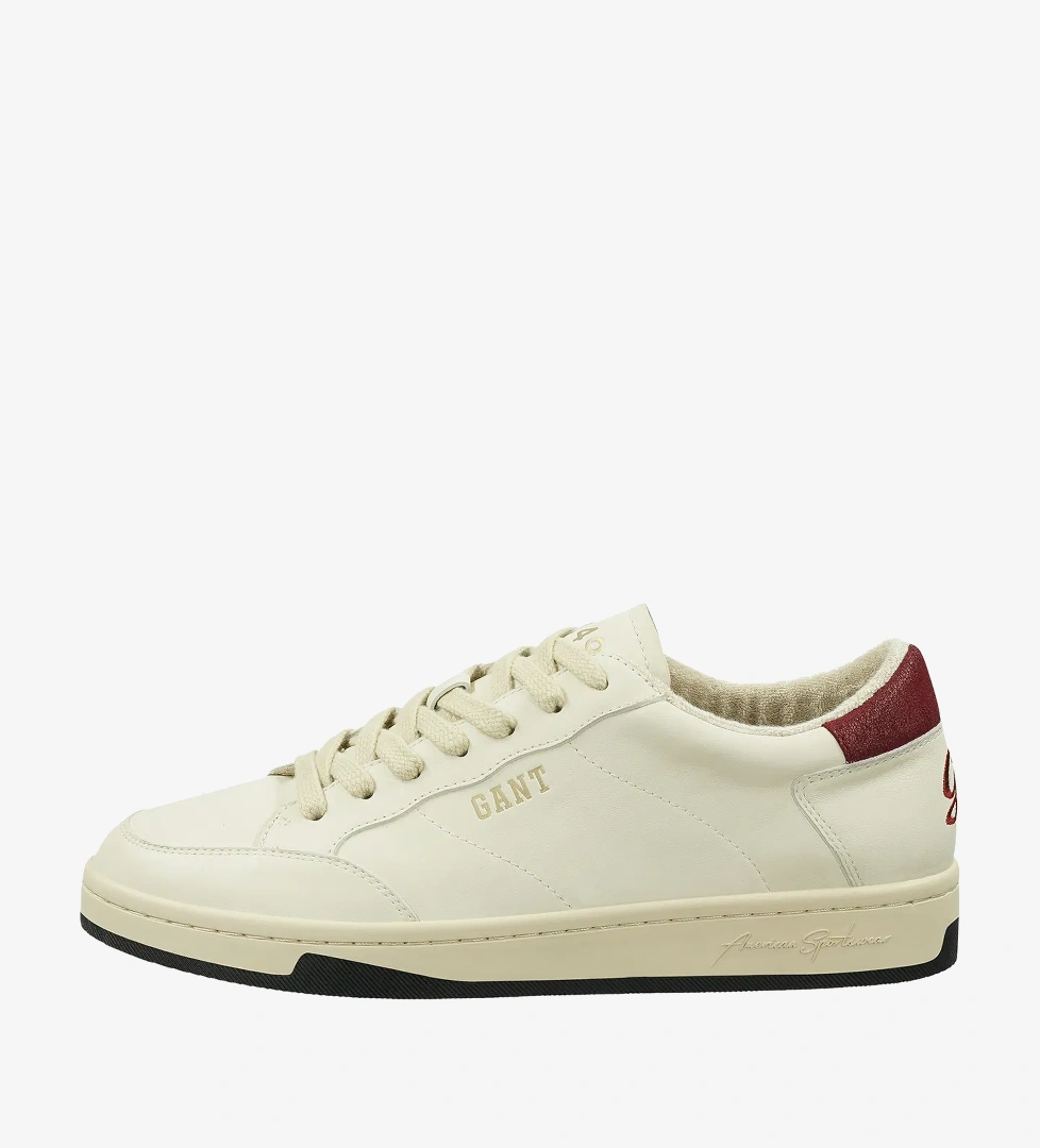 GANT Erkek Krem Deri Sneaker - Görsel 1