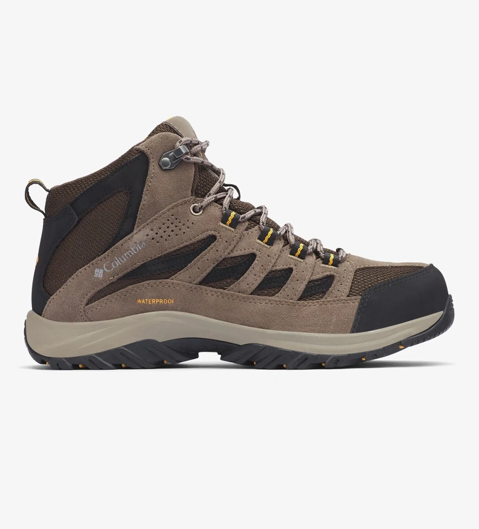 Columbia Crestwood Mid Erkek Kahverengi Outdoor Bot - Görsel 1