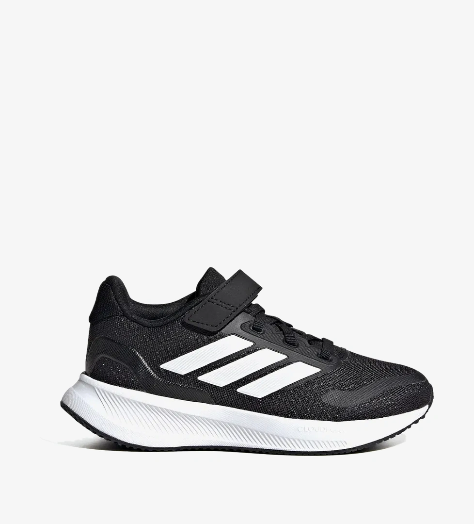 adidas Runfalcon 5 Çocuk Siyah Koşu Ayakkabısı - Görsel 1