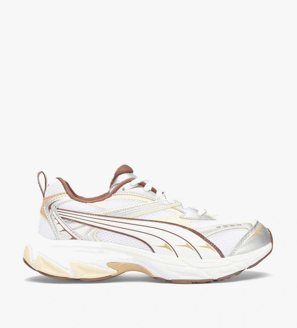 Puma Puma Morphic Unisex Beyaz Kahverengi Spor Ayakkabı model görseli
