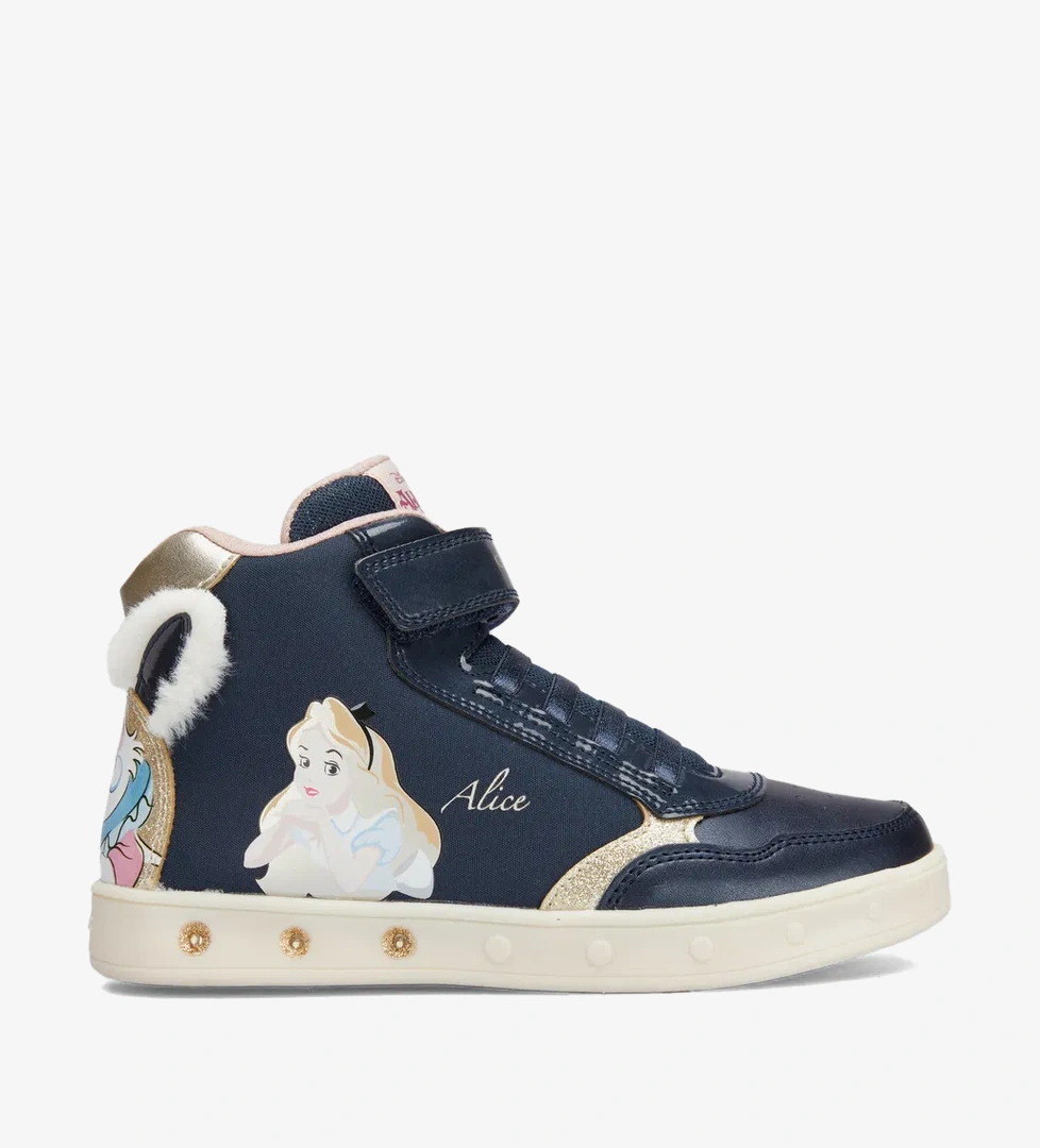 Geox J Skylin G. G Çocuk Lacivert Sneaker