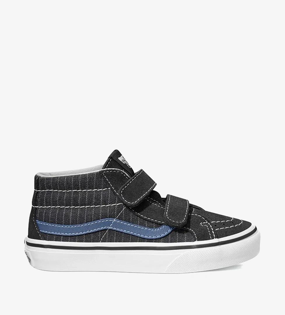 Vans Sk8-Mid Reissue V Çocuk Gri Sneaker - Görsel 1