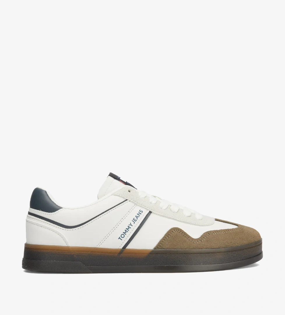Tommy Hilfiger Tommy Jeans The Greenwich Retro Erkek Beyaz Spor Ayakkabı model görseli