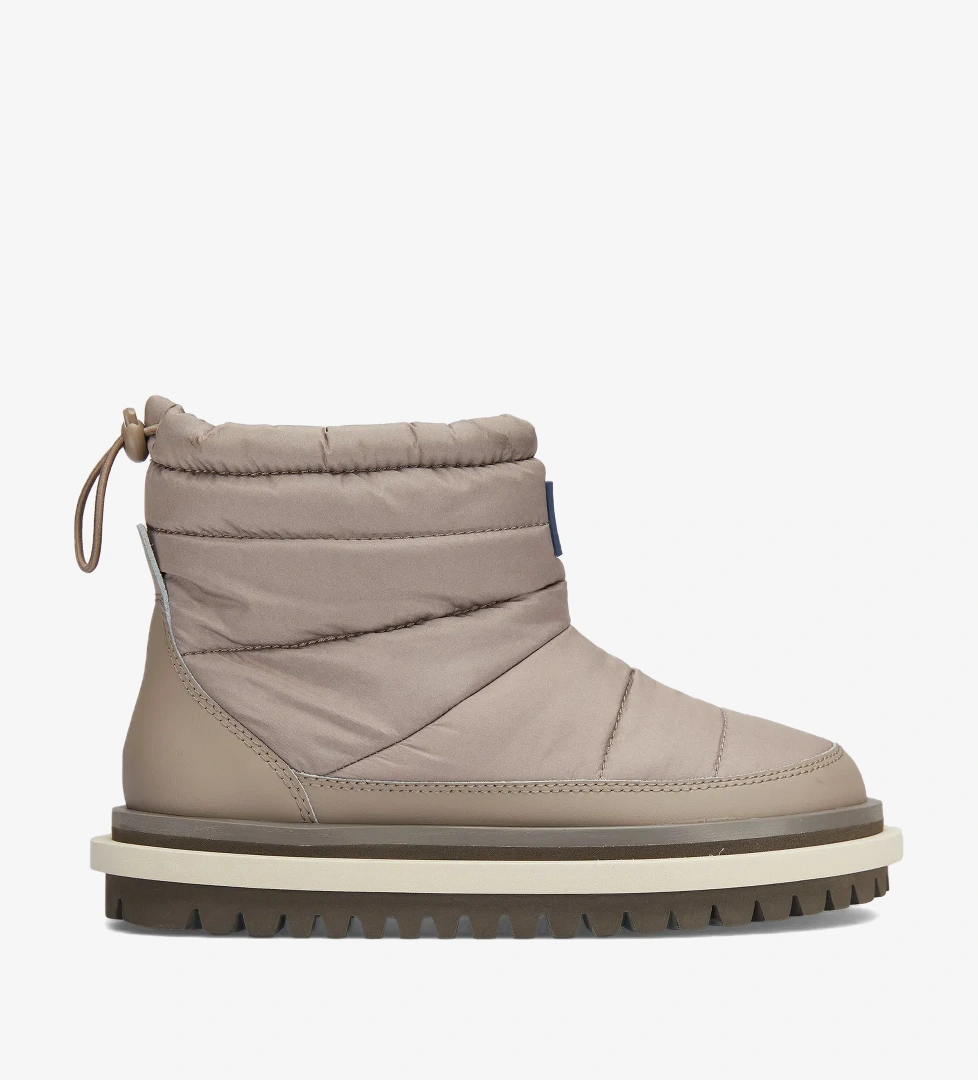 Tommy Hilfiger Tommy Jeans Padded Flat Kadın Bej Bot model görseli