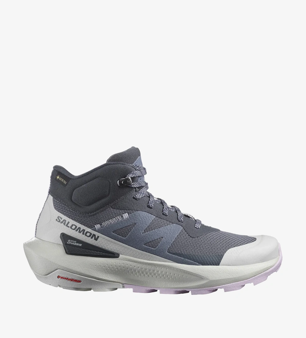 Salomon Salomon Elixir Activ Mid Gore-Tex Kadın Gri Bot model görseli