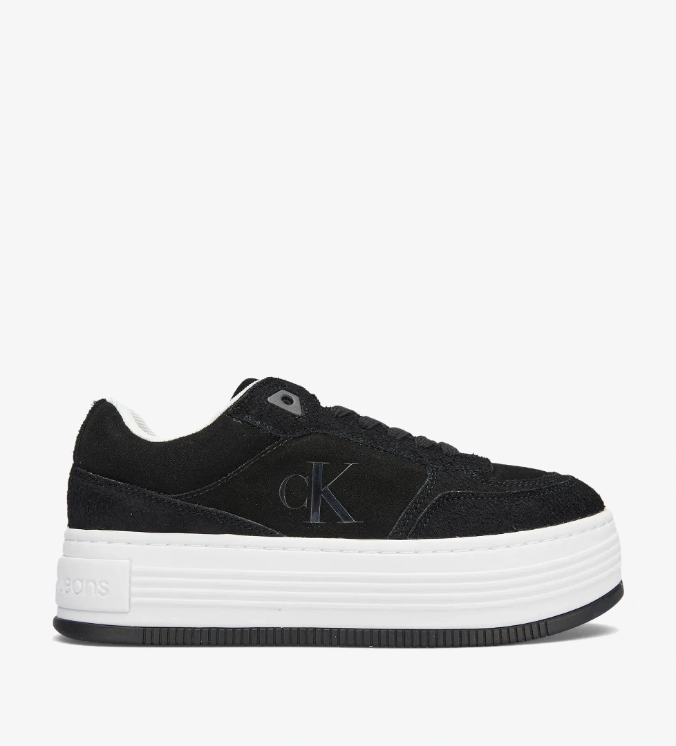 Calvin Klein Jeans Bold Platf Laceup Low Kadın Siyah Spor Ayakkabı - Görsel 1