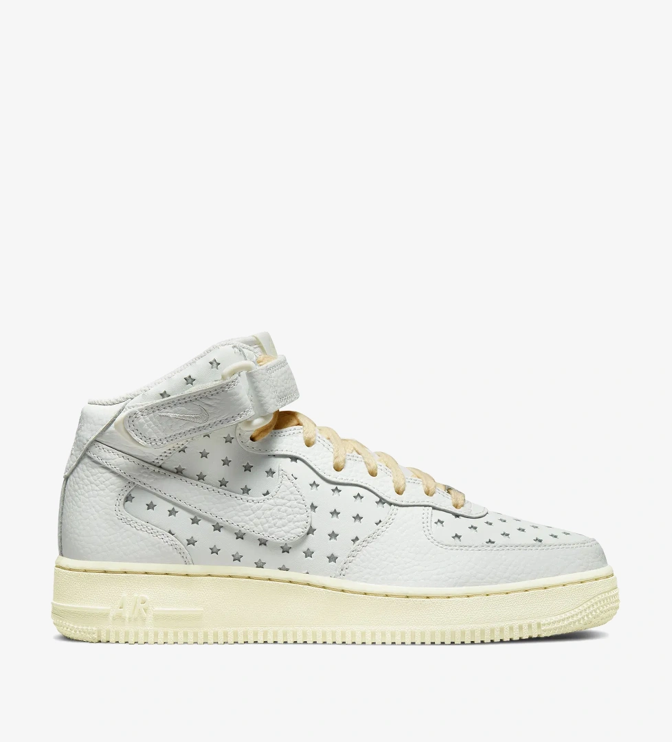 Nike Air Force 1 Mid Unisex Gri Spor Ayakkabı - Görsel 1
