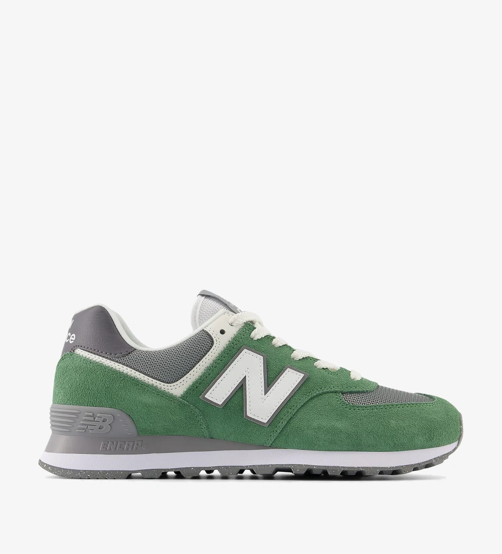 New Balance 574 Lifestyle Unisex Yeşil Spor Ayakkabı - Görsel 1