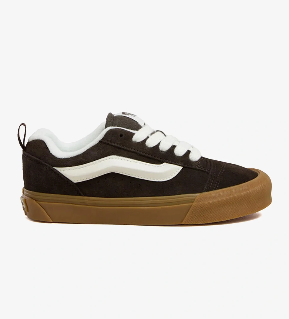 Vans Knu Skool Unisex Kahverengi Sneaker - Görsel 1