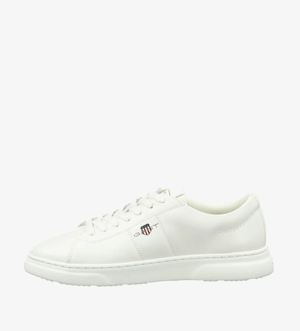 GANT Erkek Beyaz Deri Logolu Sneaker - Görsel 1
