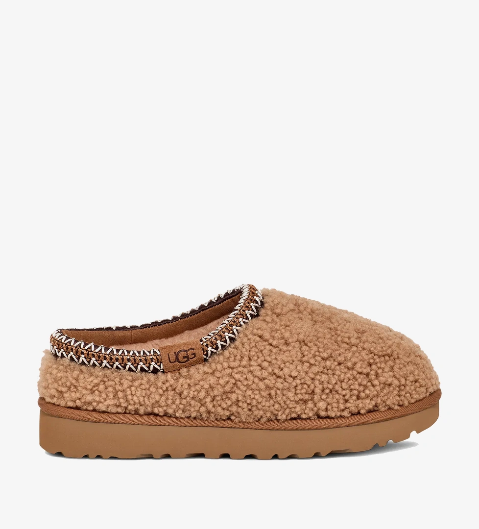UGG Tasman Maxi Curly Kadın Taba Terlik
