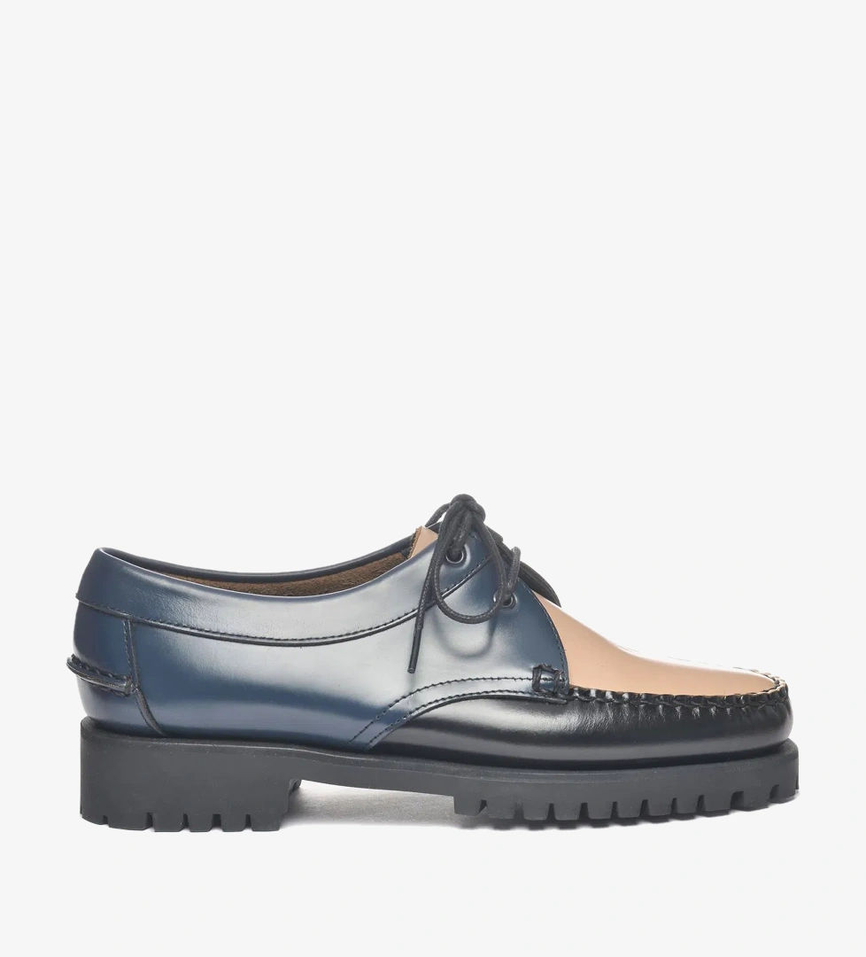 Sebago James Lug Kadın Lacivert/Bej Günlük Ayakkabı - Görsel 1