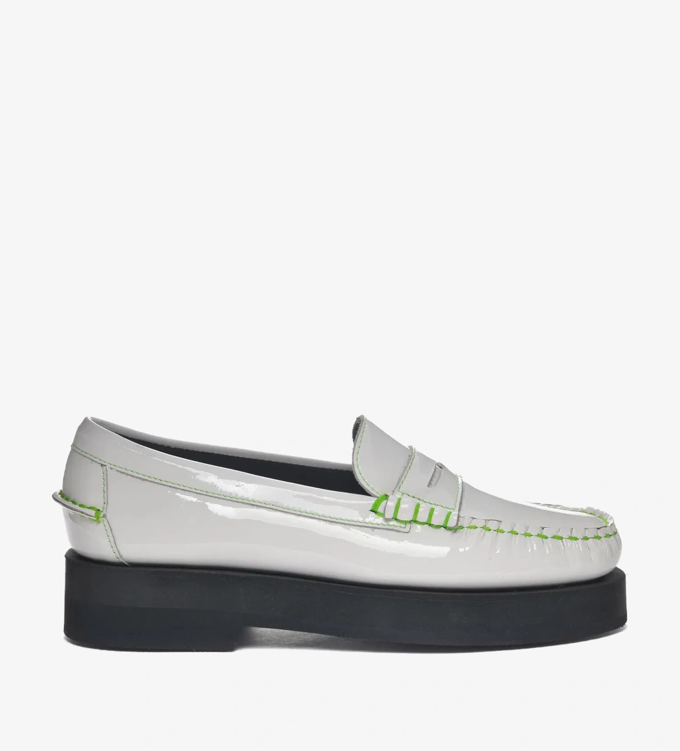 Sebago Kara Kadın Beyaz Günlük Ayakkabı - Görsel 1