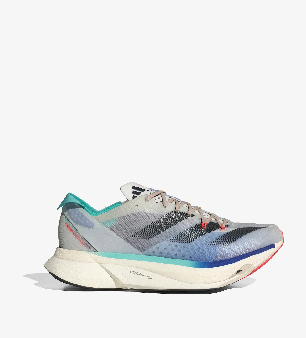 Adidas adidas Adizero Adios Pro 3 Erkek Beyaz Koşu Ayakkabısı Sneaker | FashFed Beyaz - 1. görsel