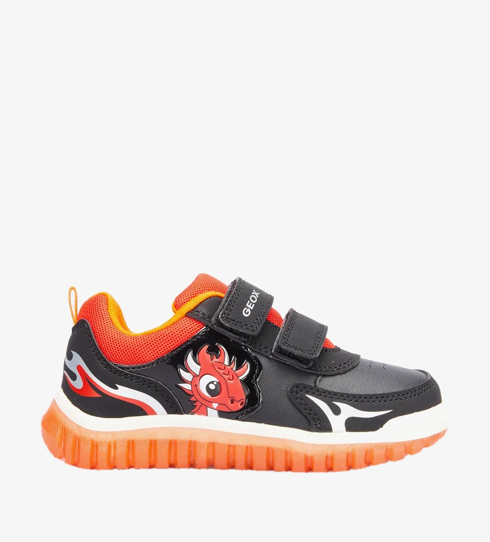 Geox B Lightyloo A Bebek Siyah Sneaker - Görsel 1