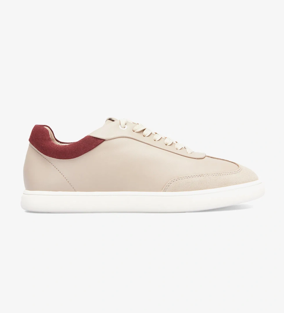 Calvin Klein Lp Cupsole Lace Up Mıx Kadın Bej Spor Ayakkabı