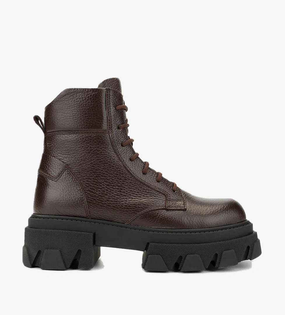 Tamer Tanca Tamer Tanca Kadın Hakiki Deri Kahverengi Casual Bot model görseli