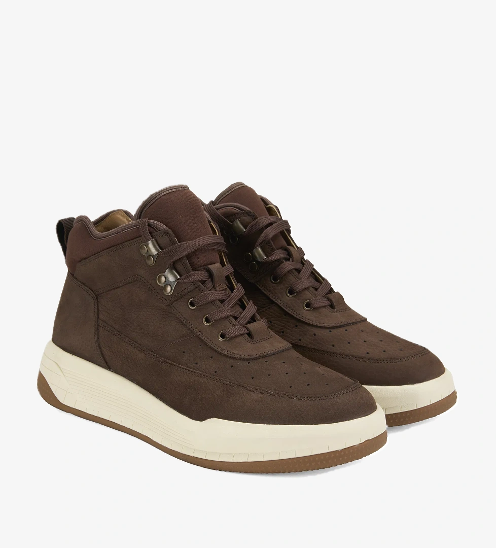 Desa Emilya Koyu Kahve Erkek Deri Bot model görseli