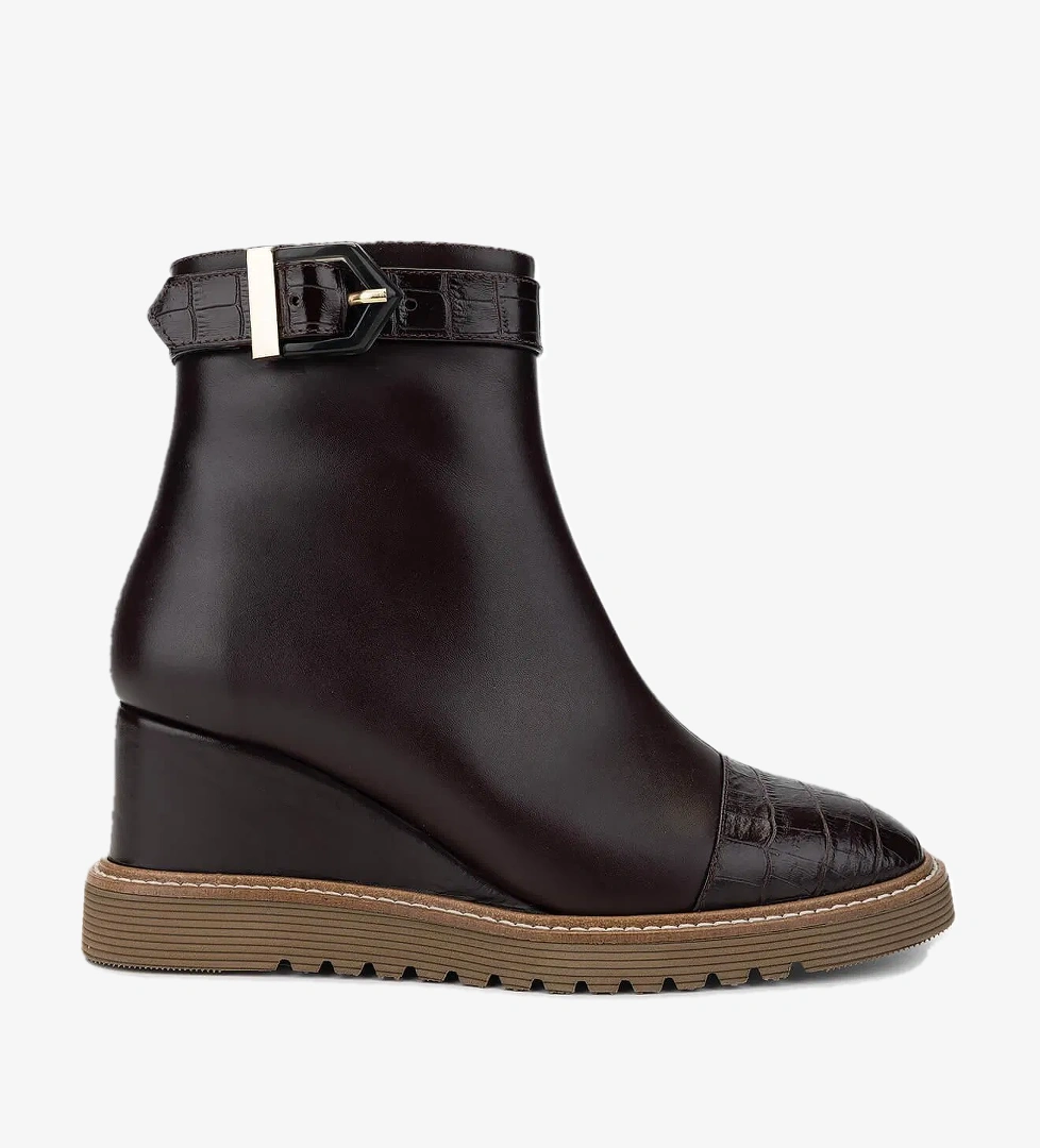 Tamer Tanca Tamer Tanca Kadın Hakiki Deri Kahverengi Casual Bot model görseli