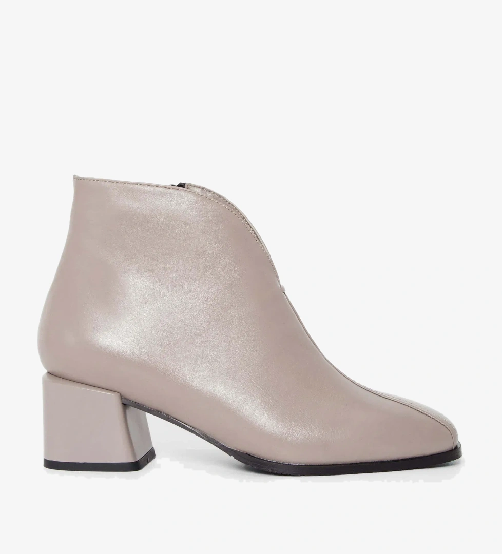 Tamer Tanca Kadın Hakiki Deri Vizon Casual Bot - Görsel 1