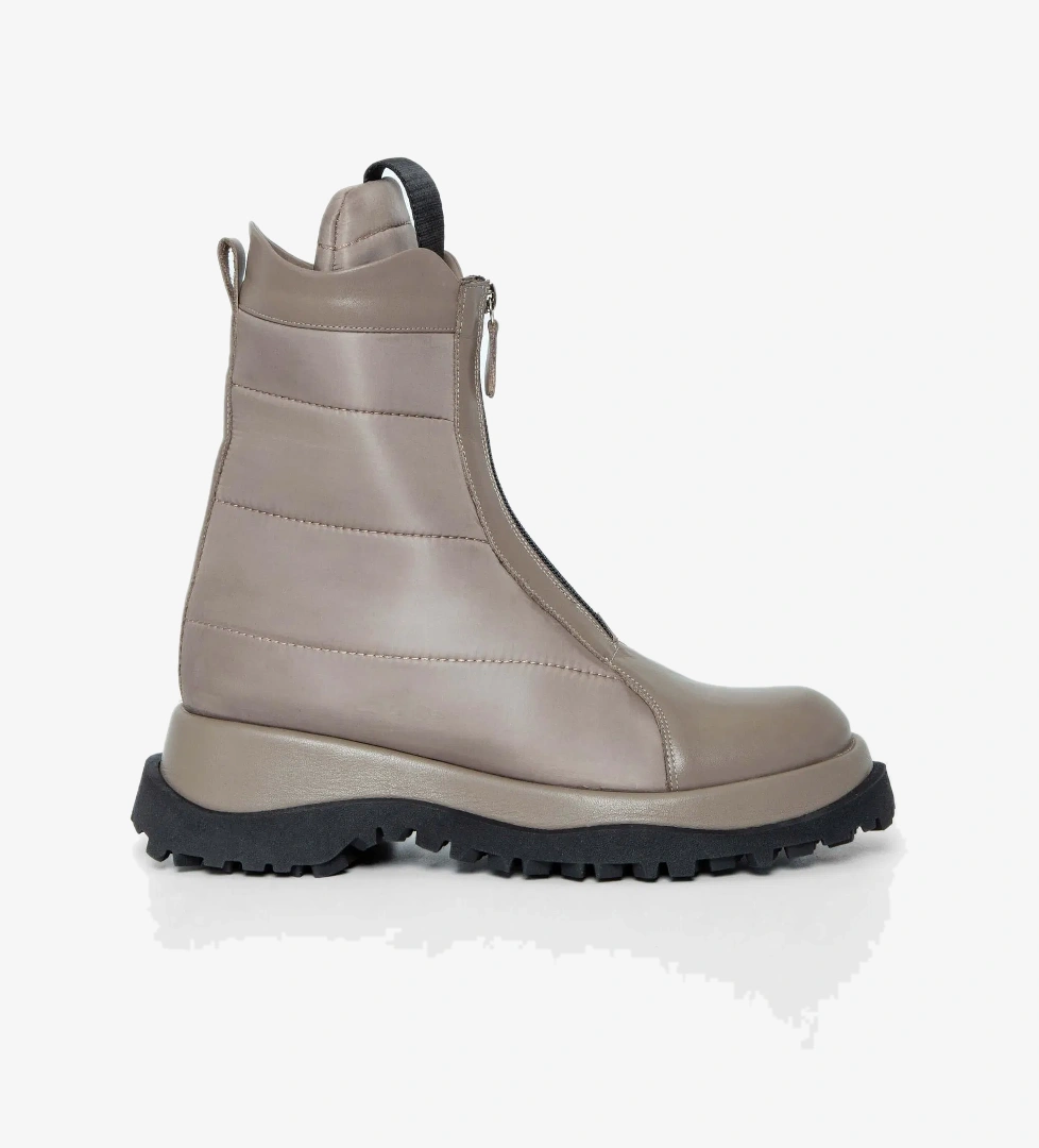 Tamer Tanca Kadın Hakiki Deri Vizon Casual Bot - Görsel 1