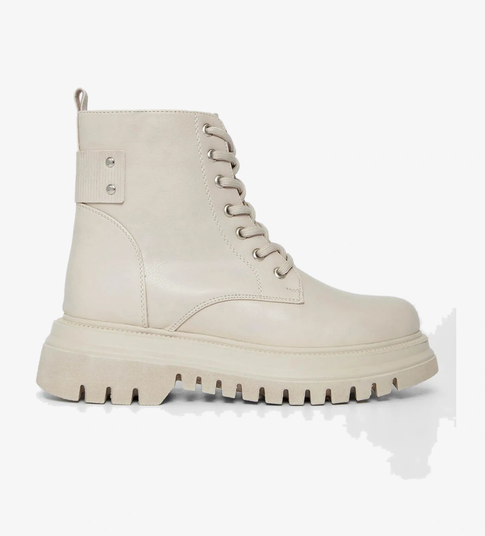 Tamer Tanca Kadın Vegan Beyaz Casual Bot - Görsel 1