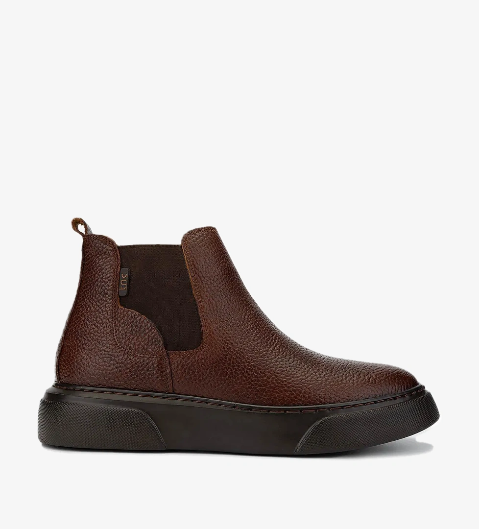 Tamer Tanca Tamer Tanca Erkek Hakiki Deri Taba Casual Bot model görseli