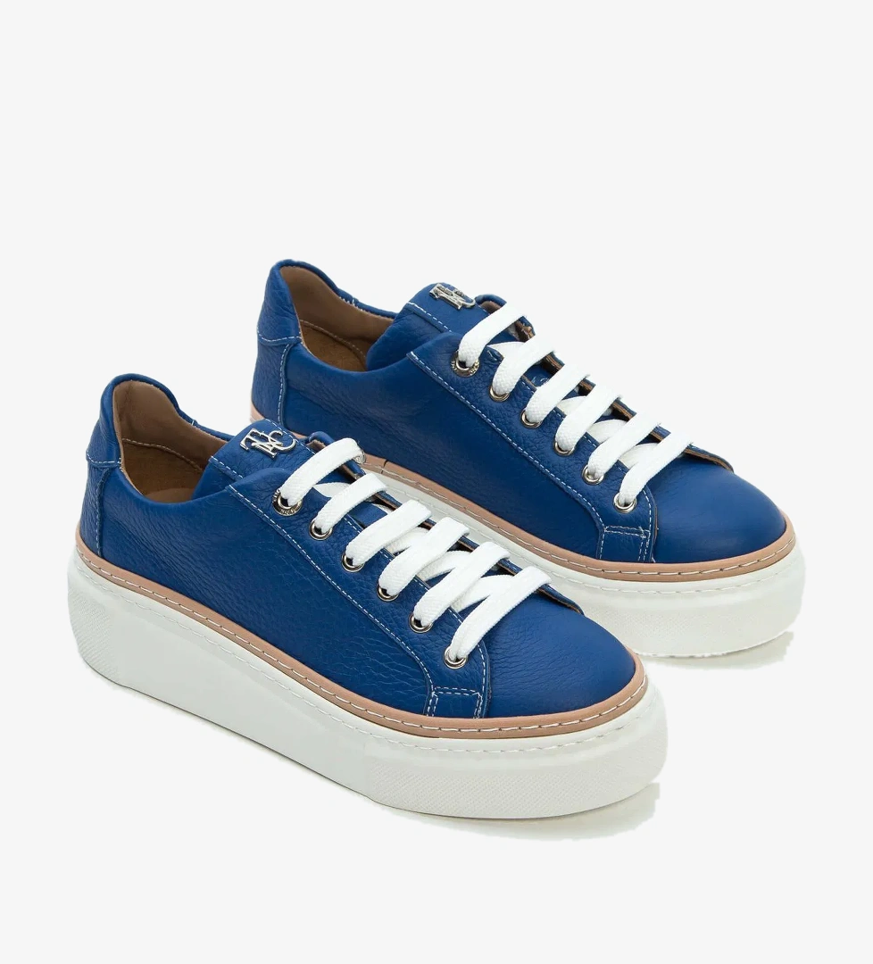 Tamer Tanca Tamer Tanca Kadın Hakiki Deri Saks Floter Sneakers &amp; Spor Ayakkabı model görseli