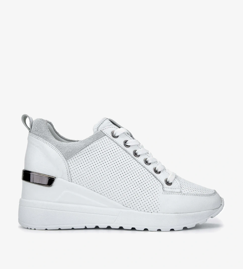 Tamer Tanca Tamer Tanca Kadın Hakiki Deri Beyaz Sneakers &amp; Spor Ayakkabı model görseli