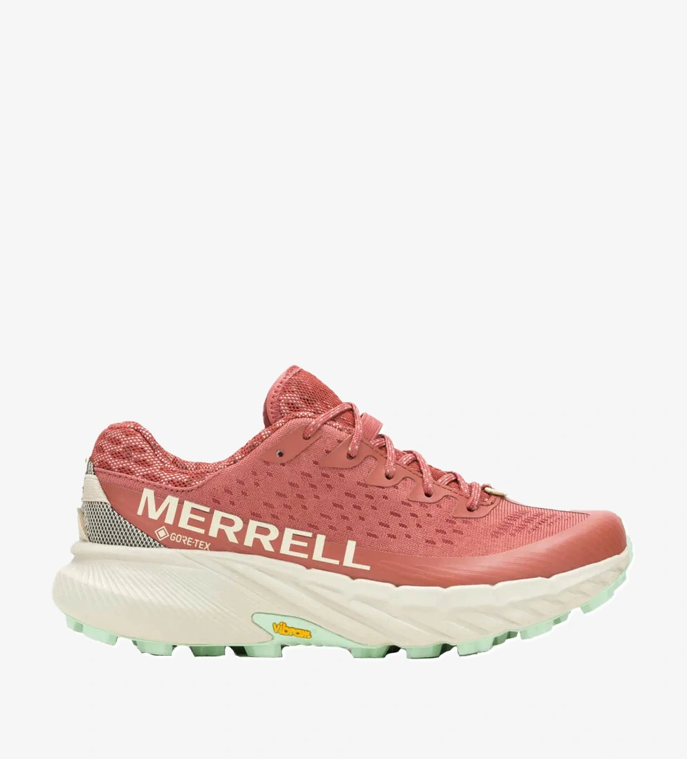 Merrell Agility Peak 5 Gore-Tex Kadın Kırmızı Patika Koşusu Ayakkabısı - Görsel 1
