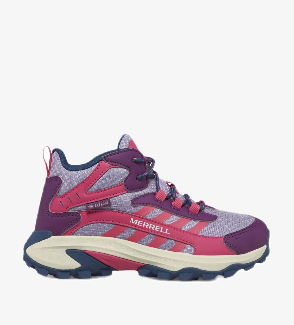 Merrell Merrell Renkli Moab Speed 2 Mid Wtrpf Unisex Çocuk Bot FashFed'de! Renkli - 1. görsel