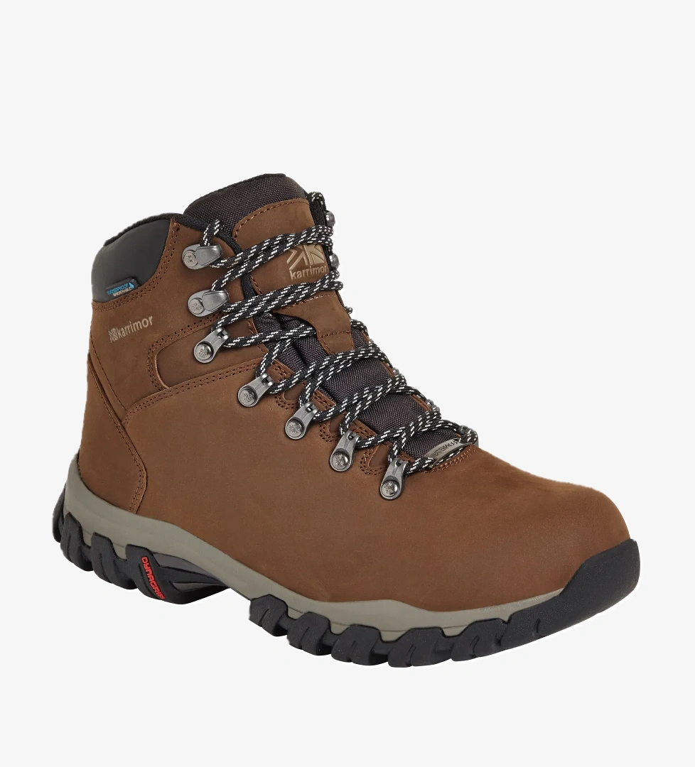 Karrimor Karri̇mor Mendip 3 Nb Weathertite Dark Brown Erkek Kahverengi Bot model görseli