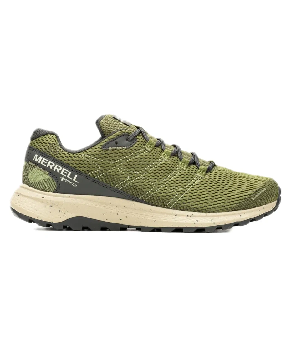 Merrell Merrell Haki Fly Strike Gore-Tex Erkek Yeşil Bot | FashFed Haki - 1. görsel