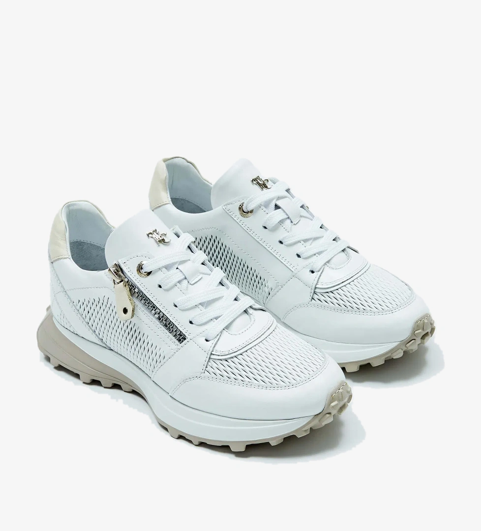 Tamer Tanca Tamer Tanca Kadın Hakiki Deri Beyaz Sneakers & Spor Ayakkabı model görseli