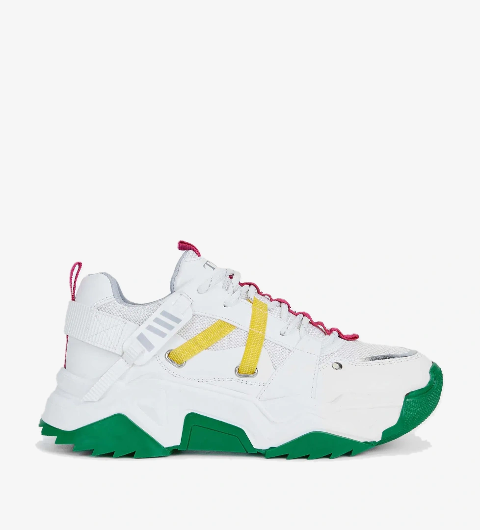 Tamer Tanca Kadın Vegan Beyaz Sneakers &amp; Spor Ayakkabı - Görsel 1