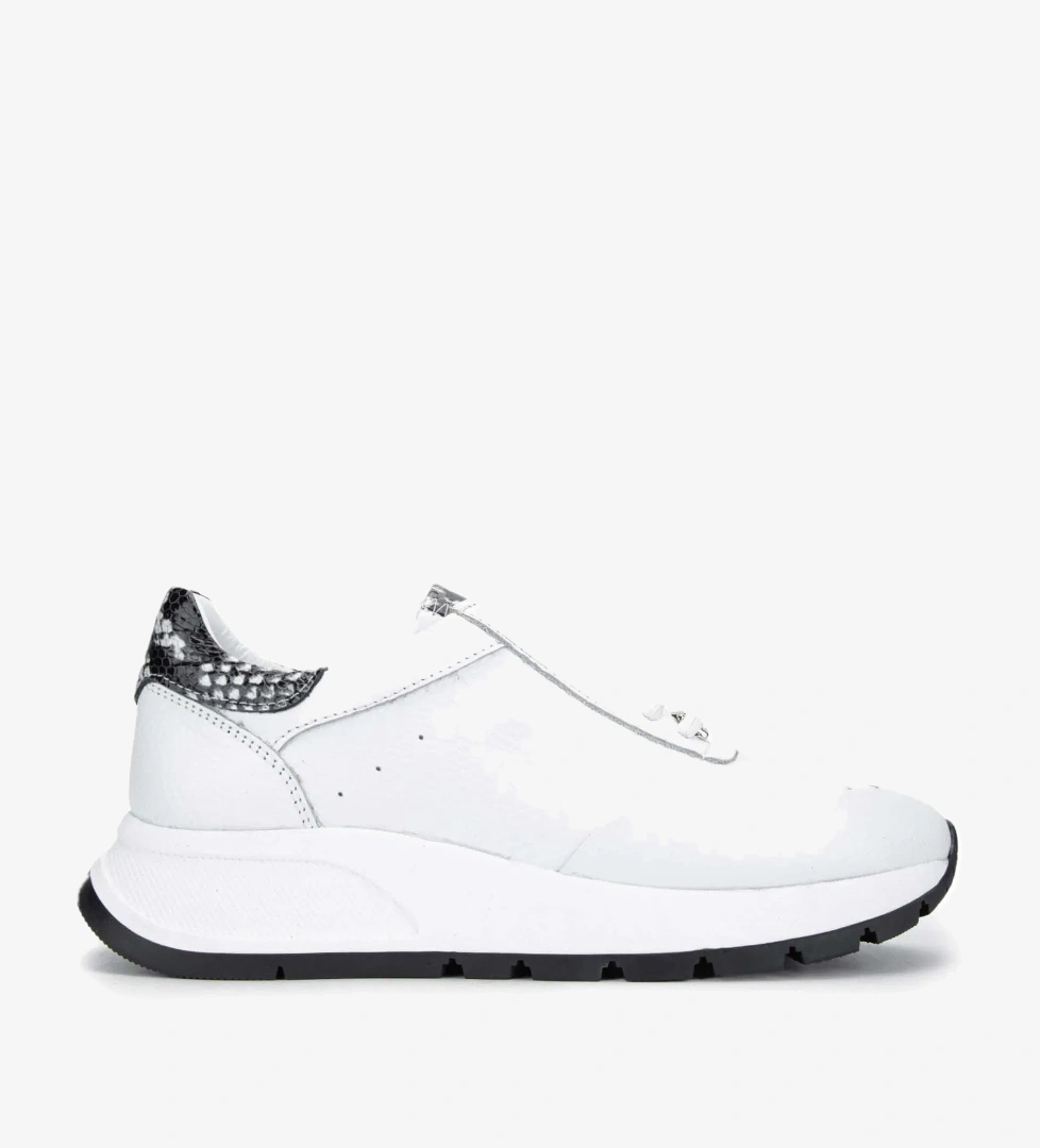 Tamer Tanca Kadın Hakiki Deri Beyaz Sneakers & Spor Ayakkabı - Görsel 1