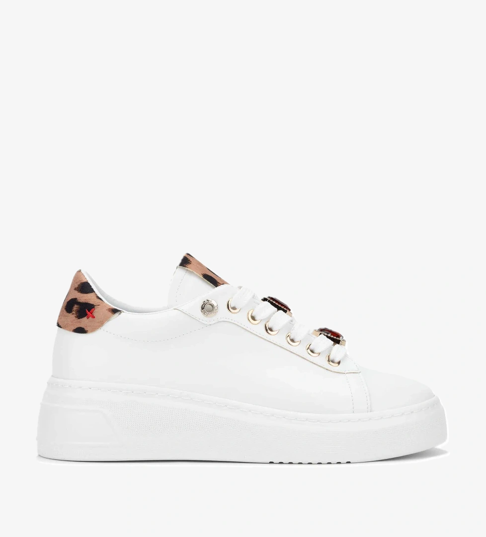 Tamer Tanca Kadın Vegan Beyaz Sneakers & Spor Ayakkabı - Görsel 1