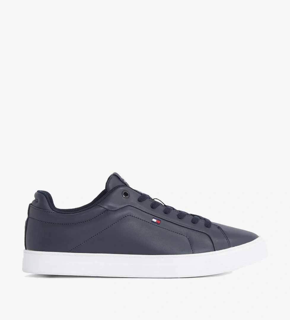 Tommy Hilfiger Icon Court Flag Ess Erkek Mavi Sneaker