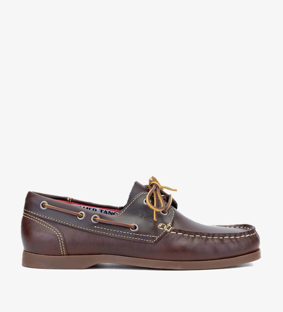 Tamer Tanca Erkek Hakiki Deri Kahverengi/Taba Casual Ayakkabı - Görsel 1