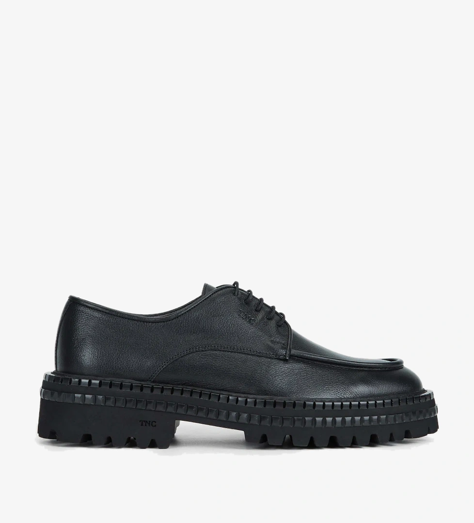 Tamer Tanca Tamer Tanca Erkek Hakiki Deri Siyah Casual Ayakkabı model görseli